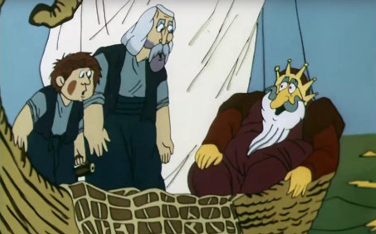 Скрытый смысл в мультфильме «В синем море, в белой пене…»