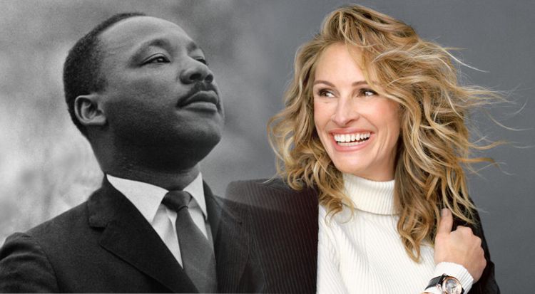 Какая связь между Мартином Лютером Кингом и Джулией Робертс?